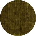 thumbnail image 1 of Ahgly Company Indoor Round Abstract Green Contemporary Area Rugs, 8' Round, 1 of 1