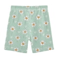 thumbnail image 4 of joogoo Daisy Hearts Girls Lined Shorts Bike Dance Bottoms 10Y, 4 of 7