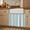 Blue, White, Light-Blue, variant on Grey Striped Cabinet Curtains for Shelves, Modern Thin Line Vertical Stripes Privacy Curtain for Closet Self Adhesive, Dust-Proof Drapes for Closet Storage Room Classroom Doorway, 32"W x 55"L