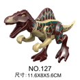 thumbnail image 3 of Bloques de construcción de dinosaurios jurásicos Indominus Rex DIY Tyrannosaurus Figuras de acción Modelos Juguetes para niños Animales Regalos Niños, 3 of 5