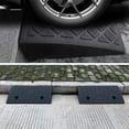 thumbnail image 1 of HaoXun Car Ramp Mat for Vehicles - Plastic Slope Board with Heat-Resistant & Cold-Resistant Properties, 20in Length x 9in Width x 2in Height for Home Steps, Roadside Curbs, Motorcycles, 1 of 8