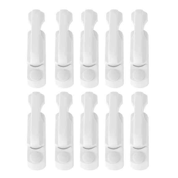 WHAMVOX  10 Pcs Extra Safety Window Locks for Sliding Door Opening Security