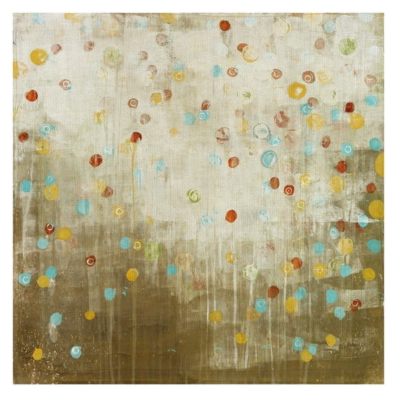 Masterpiece Art Gallery Effervescense 1 Colorful By Maeve Harris Canvas Art Print 30" x 30"