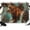 Teal Brown, variant on 7x5ft Photo Backdrop, Teal Cow Leopard Soft Polyester Backdrop Curtains Photography Backdrops, Aesthetic Vintage Animals Farmhouse Brushed Background for Photoshoots Studio Video Portrait Parties