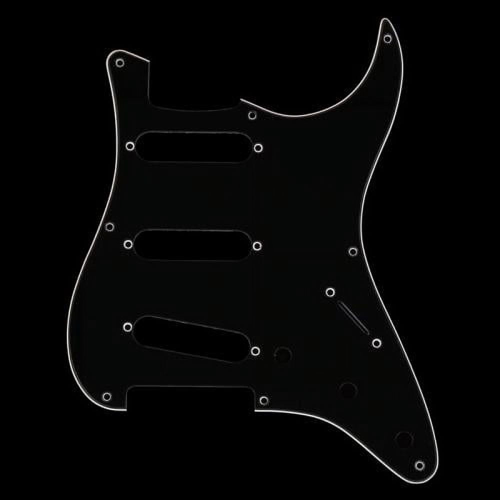 Fender Vintage-Style Pickguard, '57 Stratocaster, 8-Hole - Black 3-Ply