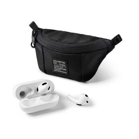 Ringke Mini Pouch [Sling Bag] with Carabiner  Nylon Carrying Pouch for Earphones  Cards  ID - Black price history on PriceWatchPro