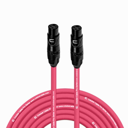 Coluber Cable Balanced XLR Cable Female to XLR Female Pro Microphone Cable