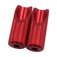 thumbnail image 1 of Riwesomey Disfrute de clavijas de pedal de aluminio de aspecto simple y limpio, clavos de aluminio para pedales de motocicleta Accesorios para motos rojo, 1 of 6
