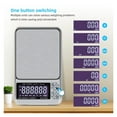 thumbnail image 4 of High Precision Jewelry Scale, 1000g/600g/200gX0.01g Digital LCD Count Electronic Scale, Stainless Pocket Kitchen Scales USB Char ,Multi-Functional Use, 4 of 7