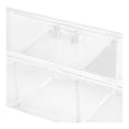 thumbnail image 2 of Caja Mainstays Multiusos Acrílica Tres Divisiones Transparente, 2 of 4