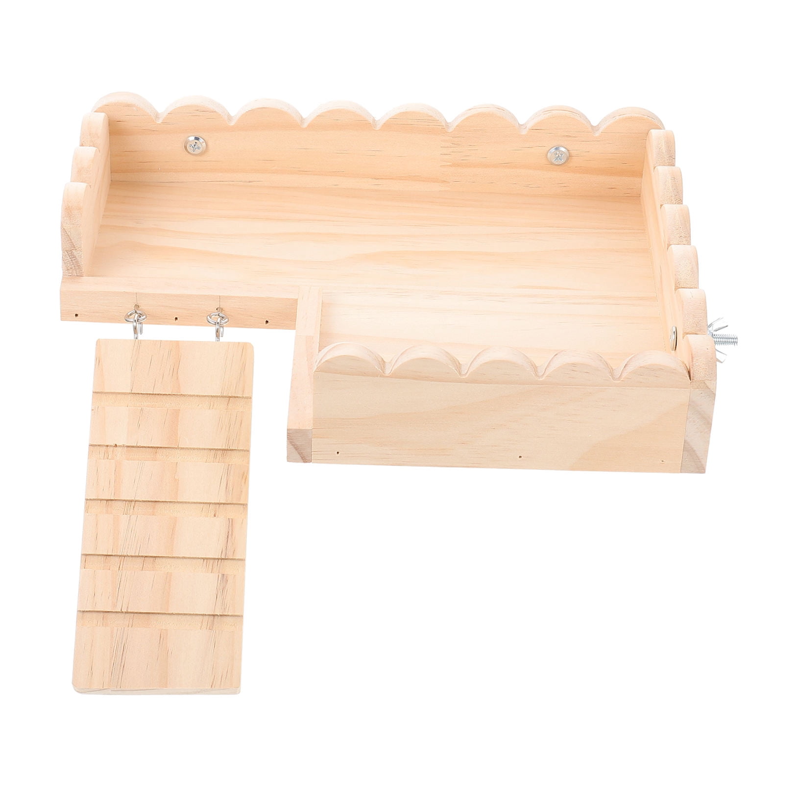 UPKOCH Hamster Toy Wood Hamster Activity Toy for Pet Owners 1Set
