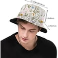 thumbnail image 3 of Chapeau Bob Soleil Plage Pliable Casquette de Pêcheur pour Femmes Hommes Été Plein Air Randonnée, 3 of 5