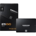 thumbnail image 5 of Samsung 870 EVO MZ-77E1T0BW 1 TB Solid State Drive, 2.5" Internal, SATA (SATA/600), Black, 5 of 10