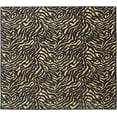 thumbnail image 2 of Furnish My Place Zebra Grazer Area Rug, Animal Print Area Rug, Indoor Rug, Pet-Friendly Rug, Home Decor Rug, Perfect for Living Room, 3' x 3' Square - Set of 3, 2 of 5