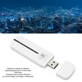 thumbnail image 1 of Plug and Play 4G USB WiFi Modem, Mini High Speed Pocket USB WiFi Router for Car Outdoor Use, White, 1 of 4