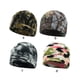 thumbnail image 3 of Qarigey Gorro deportivo para adultos al aire libre gorro térmico engrosado para correr gorro de lana Polar con camuflaje selva camuflaje Sombreros Blanco negro, 3 of 6