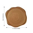 thumbnail image 3 of Ink Pad Coffee Tea Cup Non Heat Insulation Retro Court Style Bar Party Round Suitable For Kitchen Gifts（6pc） round Mat Camping Table Setting for 4 Plate Mat Set 4 round Woven Mat Outdoor Place Mates, 3 of 4