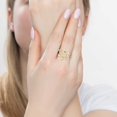 thumbnail image 3 of Leaves Design Ring Ring Personality Retro Ring Simple Men And Women Ring Creative Gift Open Adjustment Ring, 3 of 8