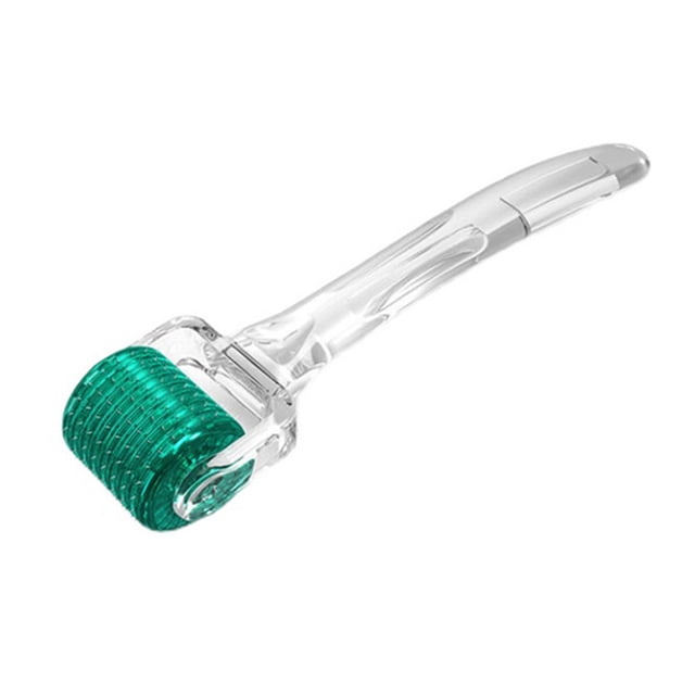 Rodillo de microagujas de 0,3 mm, 192 agujas, para el recrecimiento del cabello, el crecimiento de la barba, tratamiento anticaída, herramienta portátil para el cuidado de la piel.