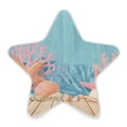 thumbnail image 2 of Star Night Light Auto On/Off Plug-in Wall Light with Light Sensor Warm White LED for Home Party Colorful Starfish and Seashells, 2 of 6
