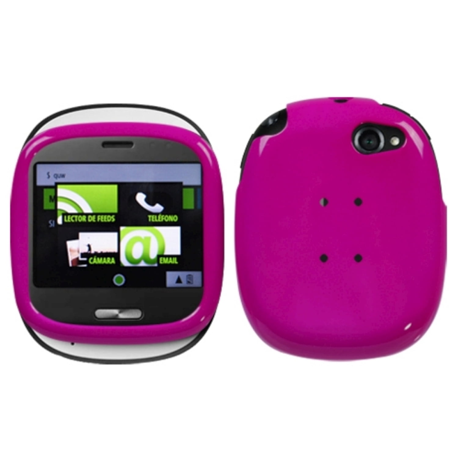 Insten Solid Hot Pink Phone Case for SHARP: Kin One (Microsoft
