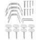 thumbnail image 1 of 2 Sets Ham Holder Accessories Replacement Harm Stand Fixing Holder For Home, 1 of 3