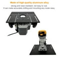thumbnail image 4 of Spirastell Insert Plate,Router Table Insert Auxiliary Tool Benches Plate Aluminum Alloy Table Insert Plate Alloy Wood Flip Aluminum Alloy Wood Flip Hine Auxiliary BUZHI QISUO, 4 of 7