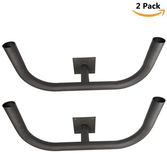 Chiuer Double 180° Steel Bullhorn Wall Mount Bracket with 2-3/8" O.D. Tenon