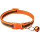 thumbnail image 2 of Paquete de 2 collares reflectantes y con huella para gatos con cascabel, hebilla de collar básico para perros y gatos, collar ajustable de poliéster para perros y gatos o cinturones de, 2 of 3