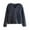 Gray, variant on Inleife Women's Fleece Jackets Short Jacket V-Neck Versatile Long Sleeved Warm Zipper Jacket