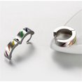 thumbnail image 4 of Boucles d'Oreilles à Charnières en Acier Inoxydable pour Hommes, 4 of 5