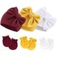 thumbnail image 1 of Gorro de parto y guantes protectores para bebés Guantes para bebés Gorro para recién nacidos Gorro de punto bonito para bebés Gorro para bebés de 0 a 6 meses, 1 of 4