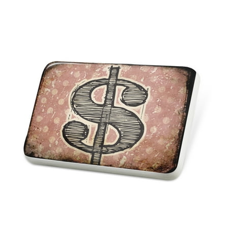 Porcelein Pin $ Vintage characters, letter old rose Lapel Badge – NEONBLOND