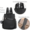 thumbnail image 3 of Mochila pequeña antirrobo para mujer, mochila de nailon impermeable, bolso de hombro ligero, mochila para mujer, bolso impermeable, 3 of 8