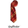 thumbnail image 4 of 4PCS Children Adult Cosplay Costume Harry Potter Costume Outfit Set Magic Wand Tie Scarf Glasses Carnival Disguise Mardi Gras Halloween Black XL Large Size Red, 4 of 7