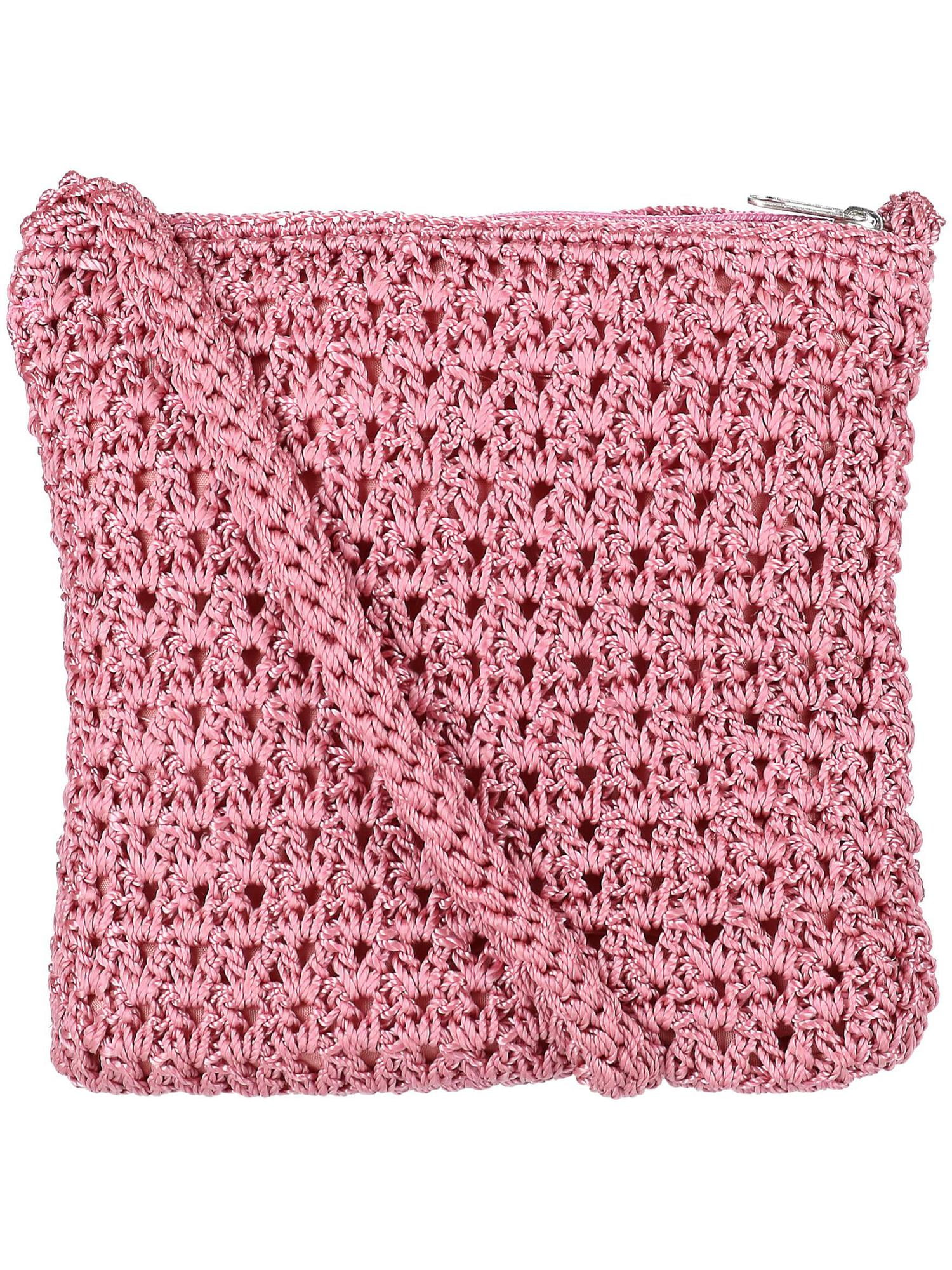 CTM Crochet Crossbody Handbag (Women)