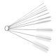 thumbnail image 3 of GOOHOCHY Juego de 10 cepillos de nailon de acero inoxidable para limpiar pajitas (blanco), 3 of 8