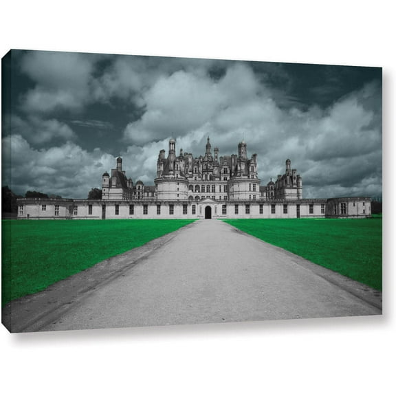 ArtWall Revolver Ocelot "Castle" Gallery-Wrapped Canvas