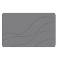 thumbnail image 2 of ERK Bath Mat Stone Bath Mat Diatomaceous Earth Quick Drying Shower Mats Water Absorbing Rug Outside Shower Diatomaceous Earth Stone Material, 2 of 6