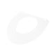thumbnail image 2 of Asiento De Inodoro De Doble Descarga, Plstico, Alargado, Cierre Suave, Para Uso Domstico Y En Baos Pblicos, Paquete De 1, Negro, Ukhbmc | White, 2 of 9
