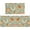 Floral Kitchen Mat-1, variant on Spicy Art Kitchen Mats for Floor Sets of 2, Anti Fatigue Peppers Kitchen Rugs for Floor Non-Slip Kitchen Matt, Cooking Herbs and Spices Kitchen Floor Mat for Home Kitchen Decor 17"X30"+17"X47"-2 Piece