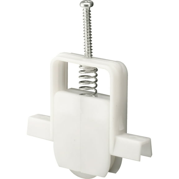 1 in. Nylon Ball Bearing Screen Door Roller Assembly with Adjustable Yoke