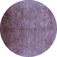 thumbnail image 1 of Ahgly Company Indoor Round Persian Light Blue Bohemian Area Rugs, 3' Round, 1 of 4