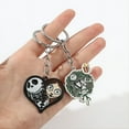 thumbnail image 3 of 1pc The Nightmare Before Christmas Skeleton Jack Keychain - Perfect Halloween Gift for Fans of the Movie, 3 of 4