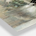 thumbnail image 3 of Designart 'Composition of Orchids' Traditional wall clock, 3 of 3