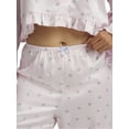 thumbnail image 6 of Mills by Millie Bobby Brown Women's Sleep Satin Woven Pant with Ruffle, Sizes XS-XXXL, 6 of 10