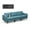 Blue, variant on Costway Modular 3-Seat Sofa Couch with Socket USB Ports & Side Storage Pocket Light Grey