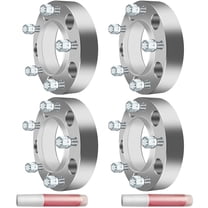 ECCPP fit for 1998-2011 2013-2021 for Toyota Land Cruiser 1.5 inch Hubcentric Silver Wheel Spacers 5x150 to 5x150 14x1.5 110mm