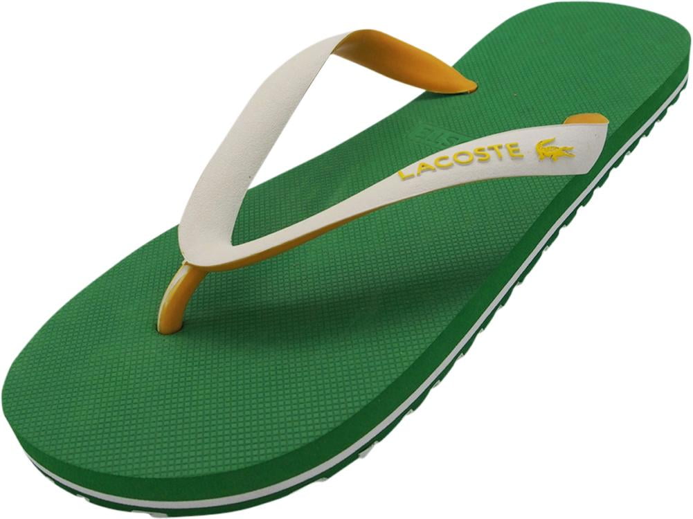 lacoste thong flip flops