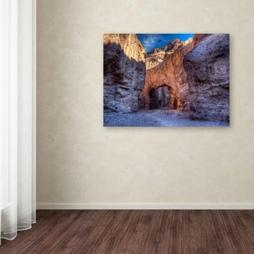 Trademark Fine Art "Natural Bridge" Canvas Art by Pierre Leclerc